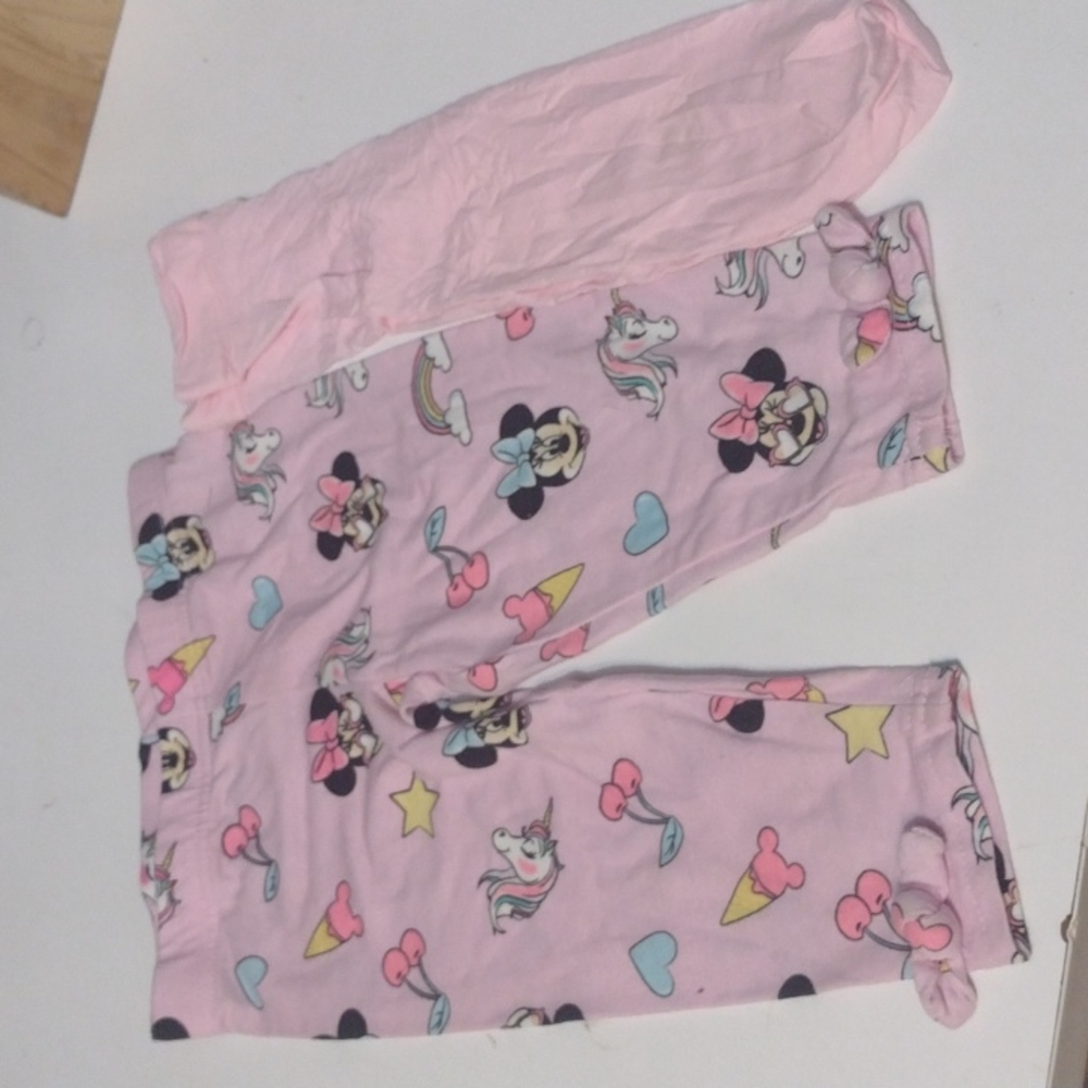 Size for toddler Disney pants and Disney stockings